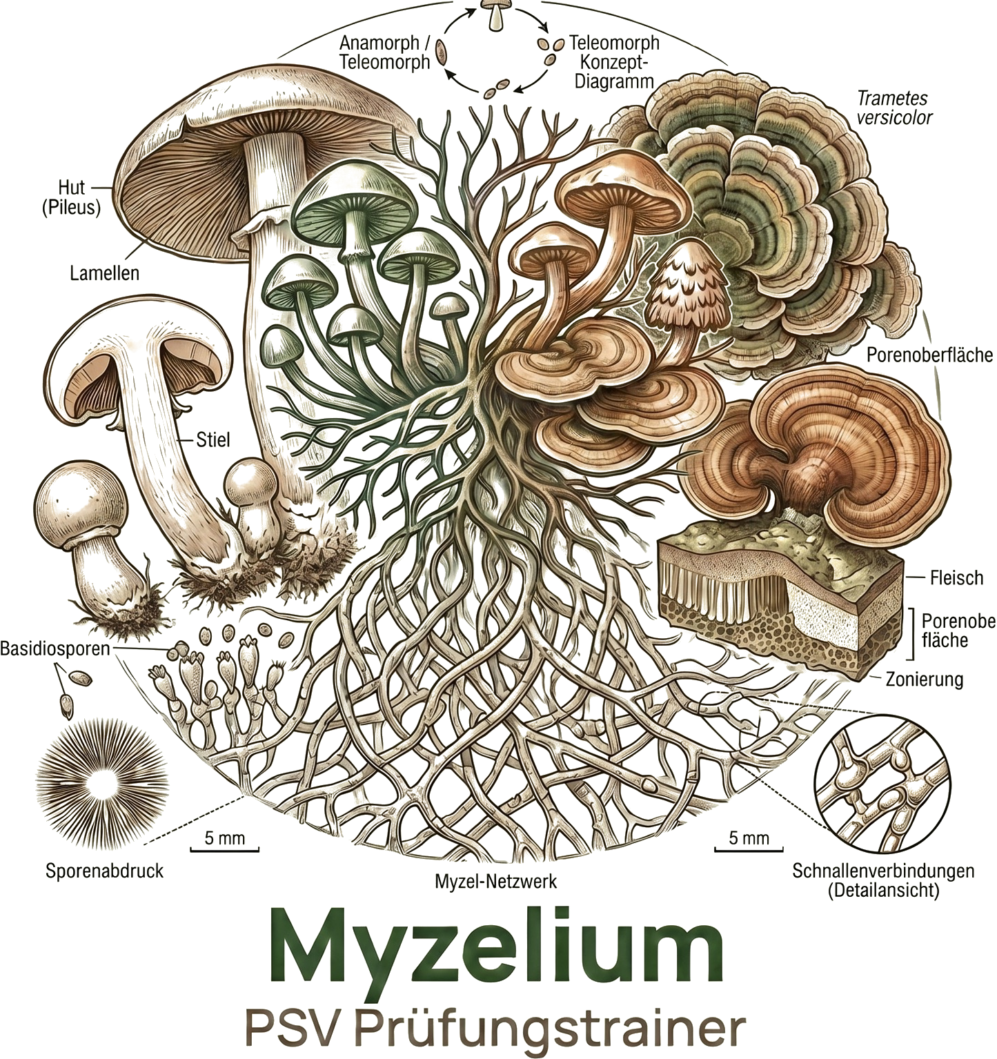 Myzelium PSV Prüfungstrainer